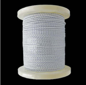 Haberdashery: Sullivans Weighted Hem Cord, White- 14g/m