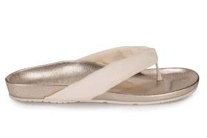 Footwear: Anita - Canvas Stucco