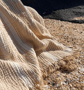 Turkish Peshtemal Towel Serra Marigold