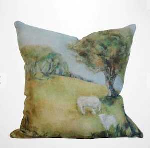 Linen Cushion Cornwall Park