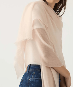 Featherweight Cashmere Scarf BLUSH