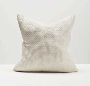 Cotton Cushion Coast Sand Made in Portugal