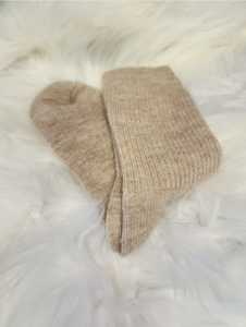 Cashmere Socks Caramel