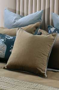 Linen Chambray Cushion APPETTO Hazel