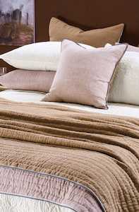 Appetto Coverlet Sepia