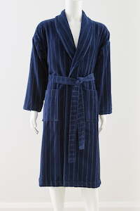 Men’s Relaxation Robe NAVY Luxurious