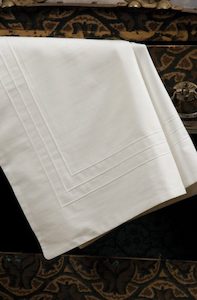 ITALIAN Cotton Sheets VENEZIA IVORY 800 TC