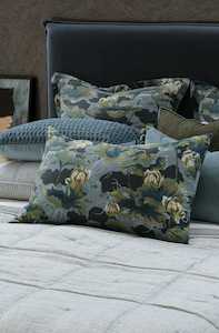 Waterlily Ocean Pillowcase Pair