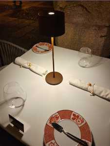 Olivia PRO Table Lamp CORTEN