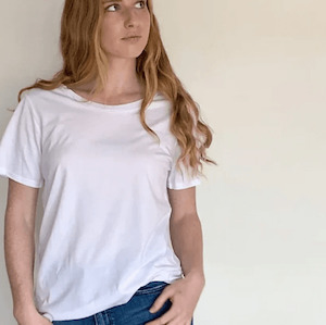 Classic White Tee 100% cotton