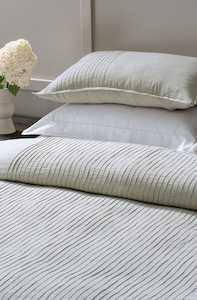 KAIYU Natural Linen Duvet Cover Set