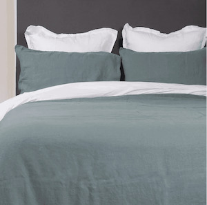 VIDA PURE LINEN Pillowcases MINERAL