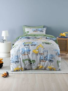 Bedtime Building Duvet Cover Set