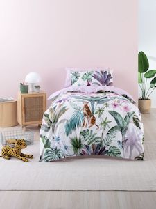 Household linen wholesaling: Safari Jungle Duvet Cover Set