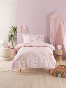 Household linen wholesaling: Unicorn Utopia Duvet Cover Set