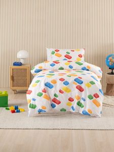 Block Party Duvet Cover Set