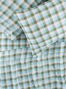 Gingham Fitted Sheet