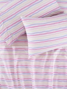 Household linen wholesaling: Stripe Flat Sheet