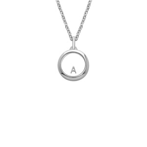 Jewellery: Letter Classic Locket Set