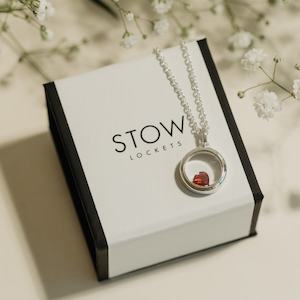 Classic Birthstone Locket Set