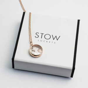 Medium Rose Gold Locket