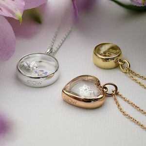 Medium Rose Gold Heart Locket