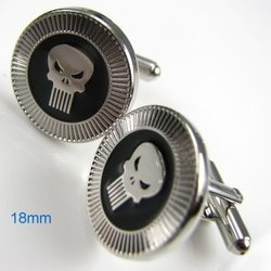 Punisher cufflinks