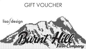 Burnt Hill Yarn Company - lisaFdesign Gift Voucher