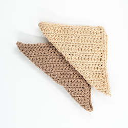 100% organic cotton facial wash cloths