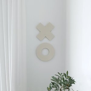 XO wall art Vanilla