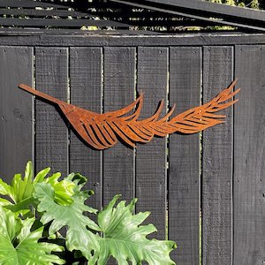 Palm leaf corten 1m