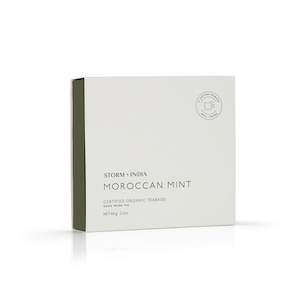 Toiletry: Storm + India Moroccan Mint Tea (21x 3g Teabags)