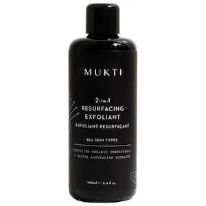 MUKTI 2-In-1 Resurfacing Exfoliant 100ml