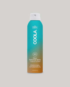 COOLA Clear Sunscreen Spray SPF30 Tropical Coconut 177ml