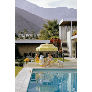 Preorder: Poolside Friendship Unframed Print PRE ORDER