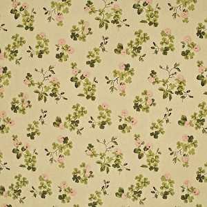 Trefoil Autumn Embroidery Fabric