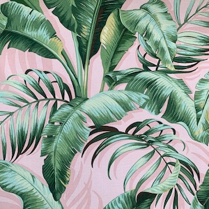 Tommy Bahama: Palmiers Blush Outdoor Fabric