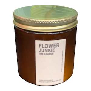 Amberjack: Flower Junkie Soy Candle Large