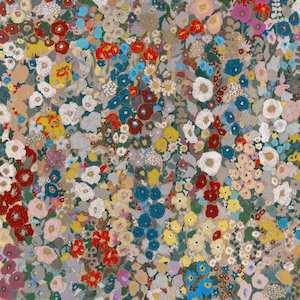 House Of Hackney: Hollyhocks Spring Wallpaper PRE ORDER