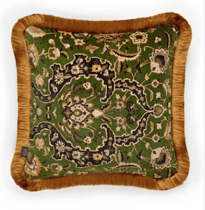 Zanjan Juniper 45x45cm Fringed Cushion