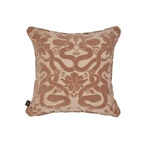 Anaconda Pink Velvet 45x45cm Cushion