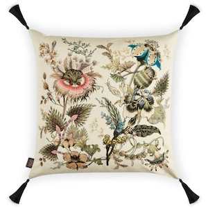 Florafantasia Ecru 60x60cm Cushion