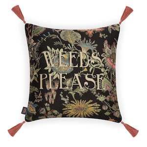 Florafantasia Noir 45x45cm Cushion