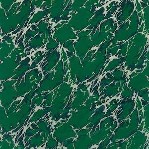 Seconds Malachite French Marble Velvet Fabric