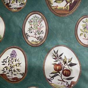 Aubusson Green Fabric