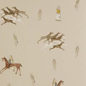 Andrew Martin Wallpaper 'Apache' in Sienna