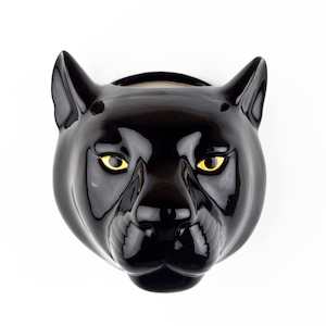 Quail Ceramics: Panther Wall Vase