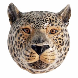 Quail Ceramics: Leopard Wall Vase