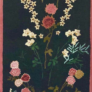 Wendy Morrison Rugs: Flowers of Virtue Sardinian Pink Hand Tufted Runner Rug PRE ORDER