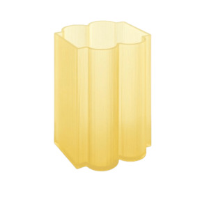 Kartell: Okra 24cm Vase Yellow